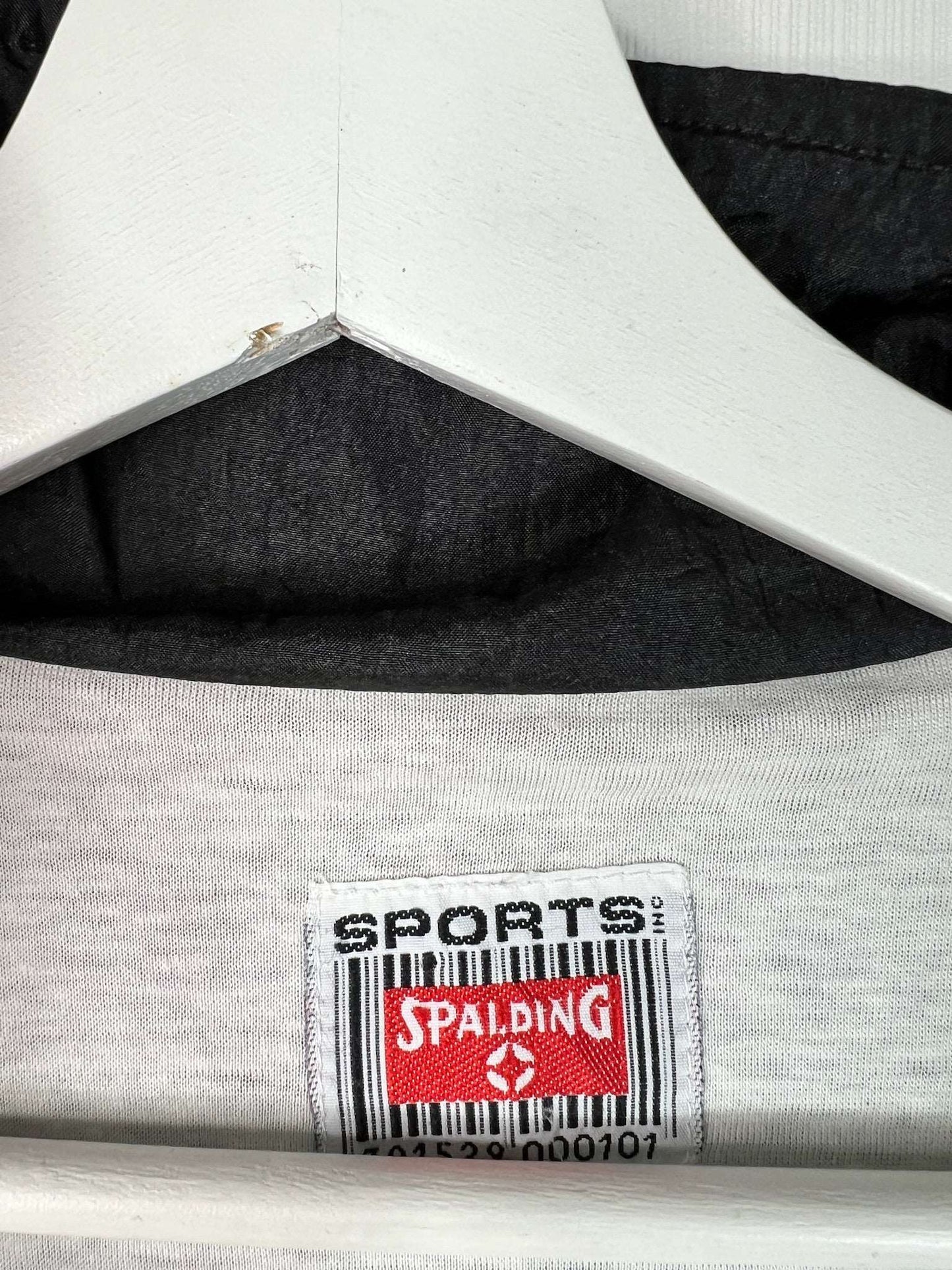 90s Vintage Spalding Sports Blue and Green Jacket | Fits Upto L