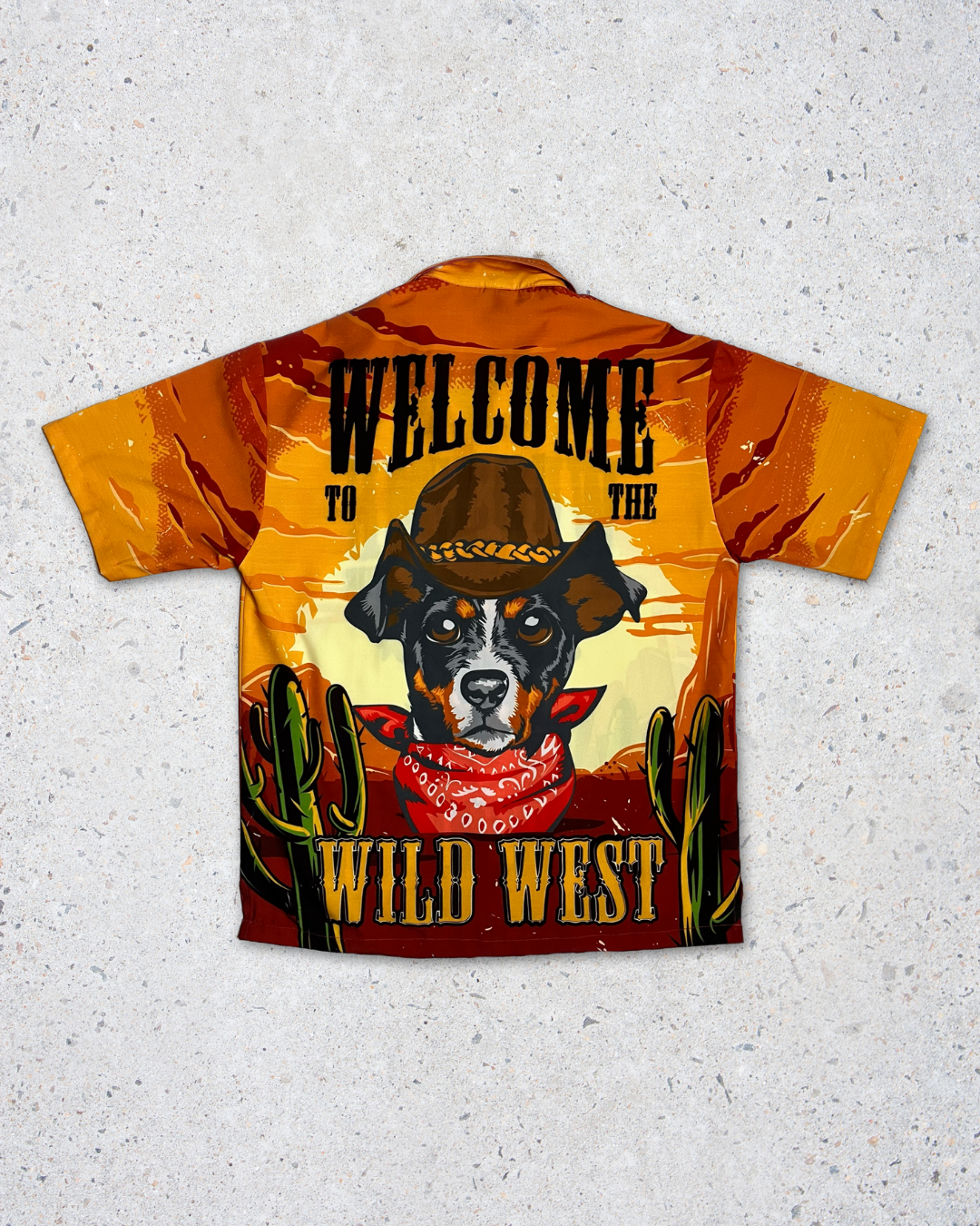 Welcome to Doggo Wild West | Fits Upto XL