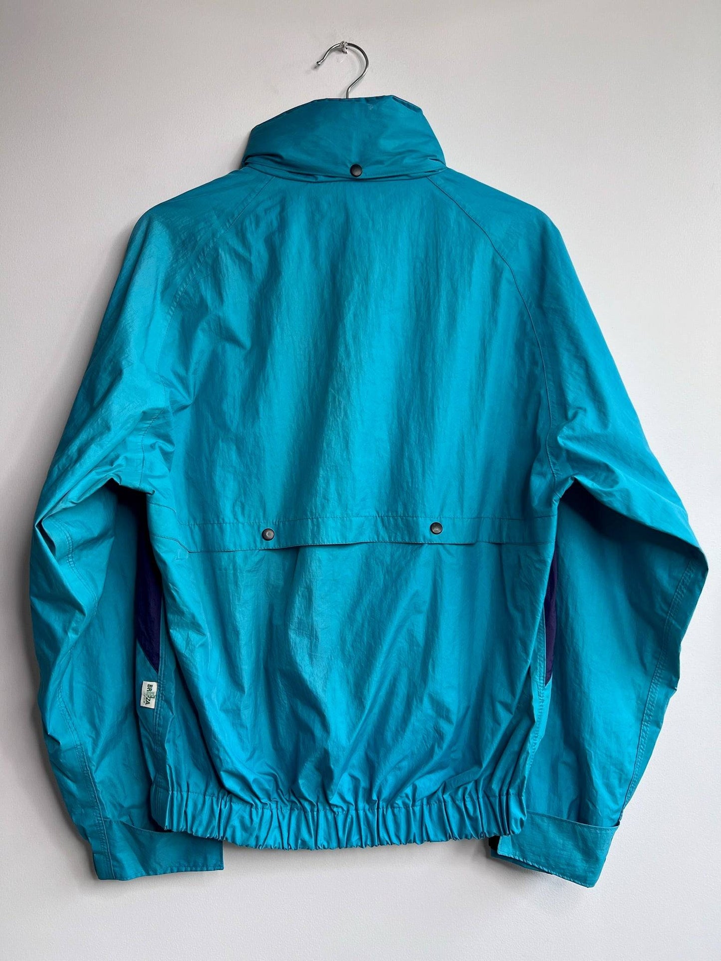 Wind Wize by Sasaki Blue and purple windbreaker | Fits Upto M