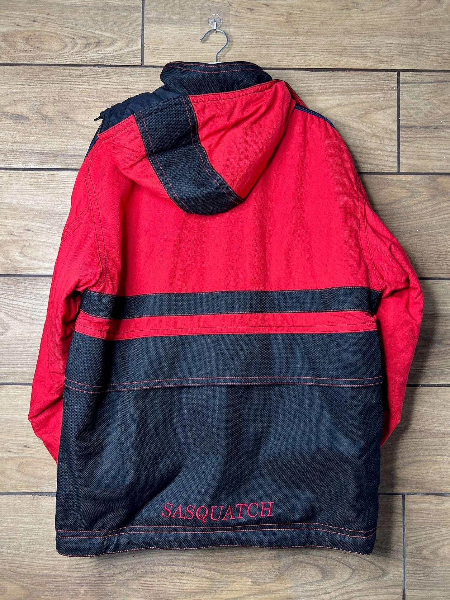 Sasquatch Red Ski Jacket | Fits Upto L/XL