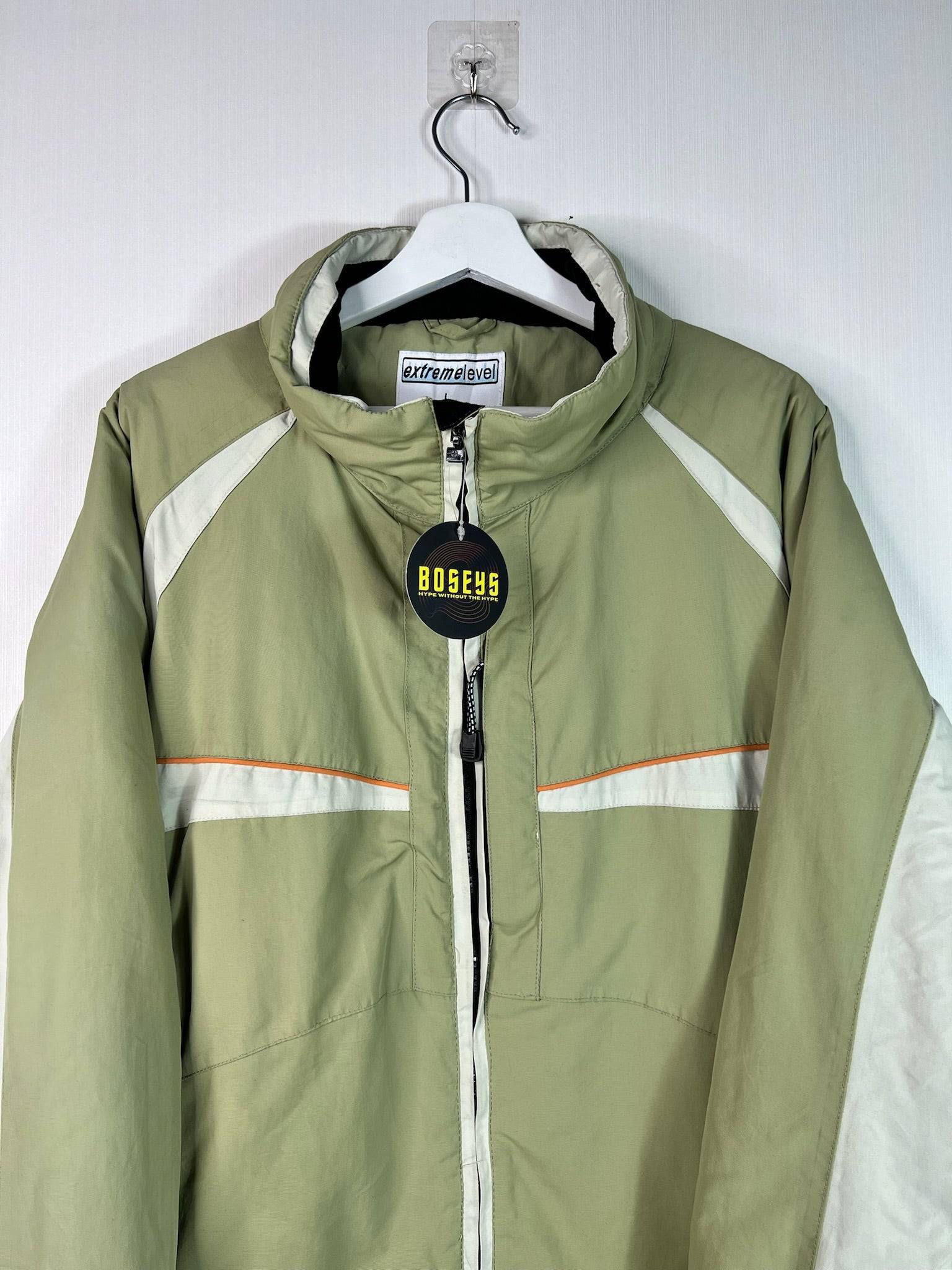 Extreme Level Sage Green Heavy Jacket | Fits Upto L/XL