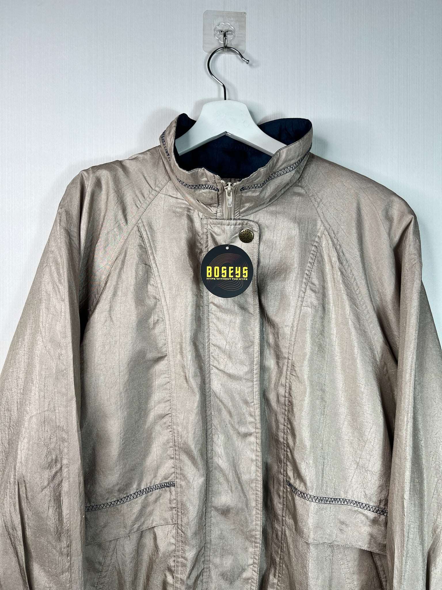 U-Tex Casual Gold-Beige Light Jacket | Fits Upto L/XL