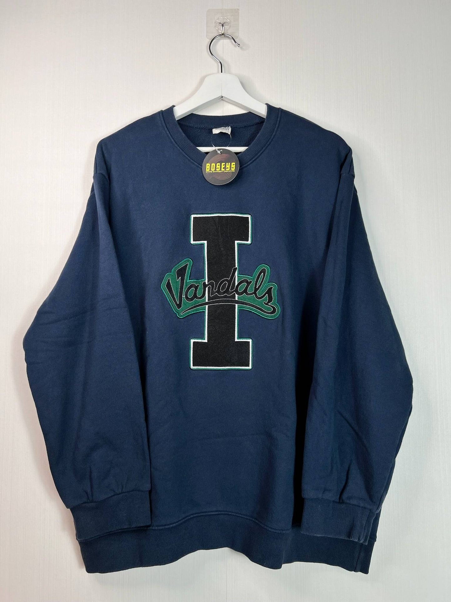 1990s Idaho I Vandals Blue Sweashirt | Fits Upto L/XL