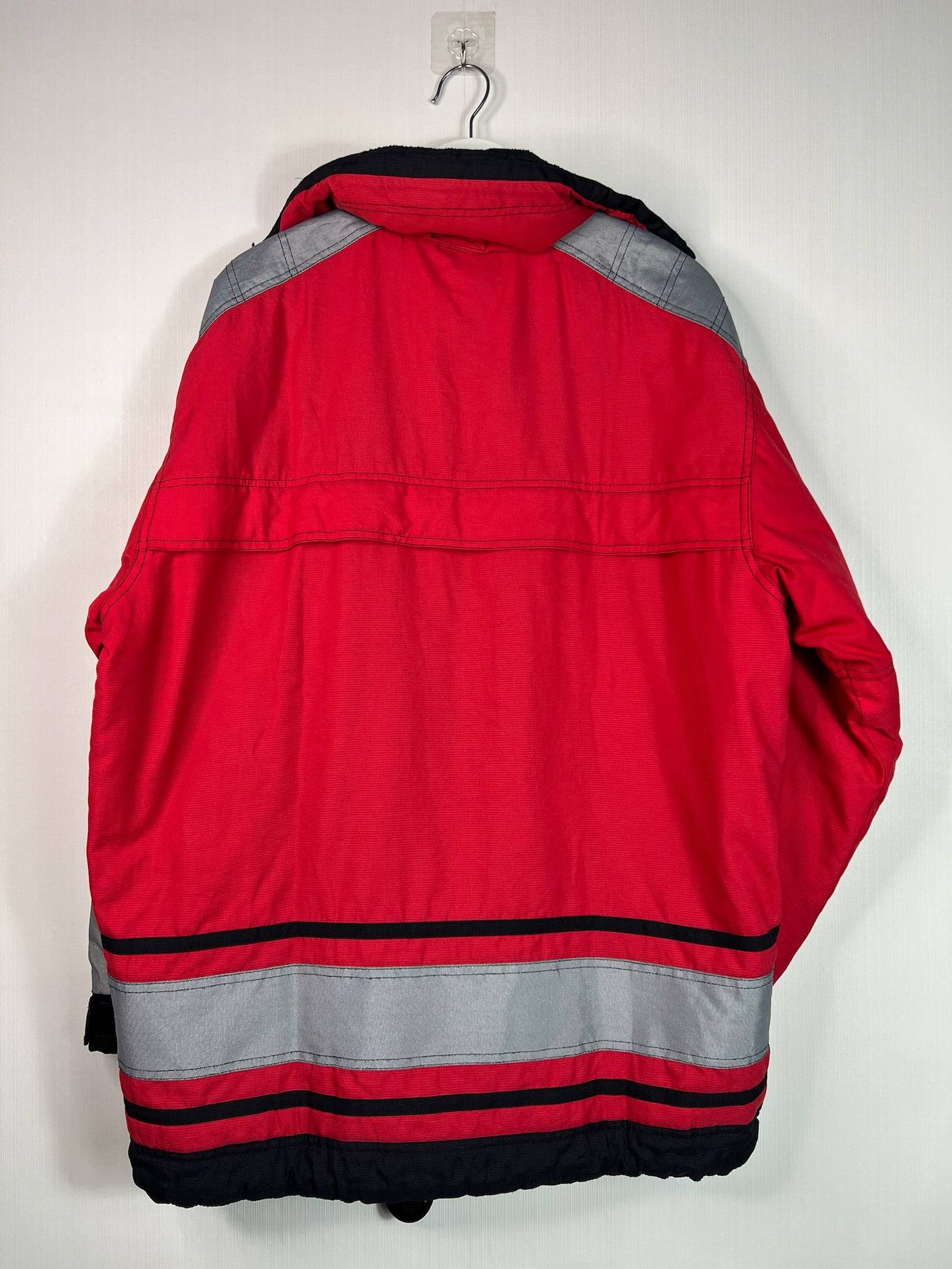 Vintage Sprint Red Heavy Jacket  | Fits Upto XL