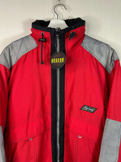 Vintage Sprint Red Heavy Jacket  | Fits Upto XL