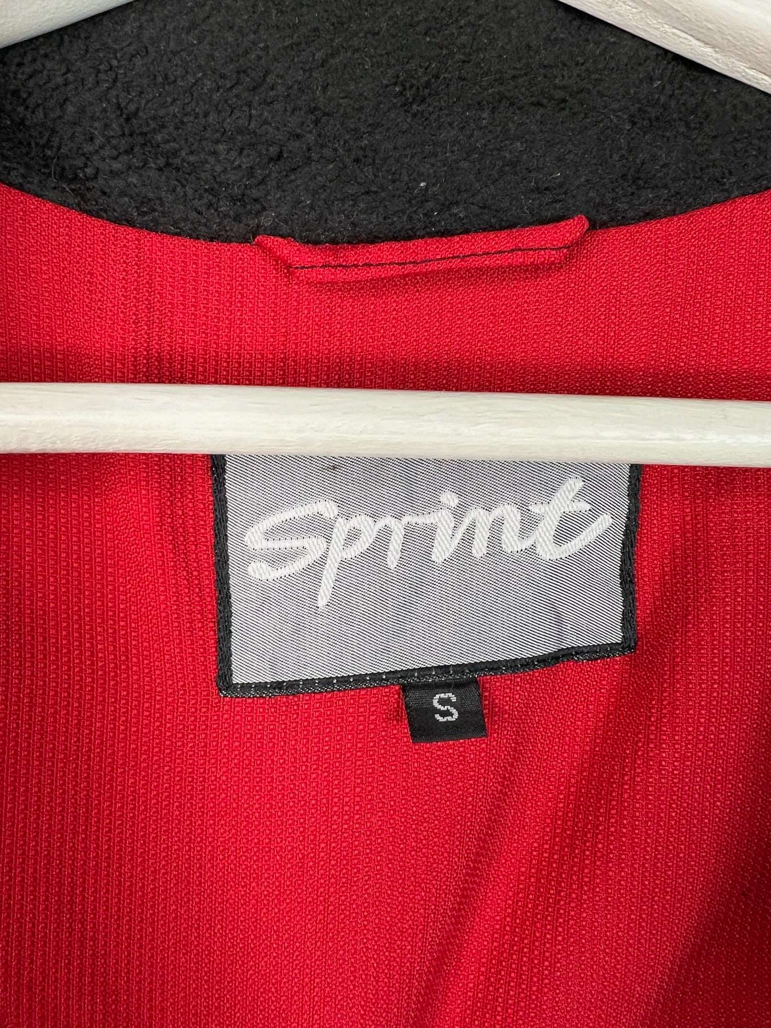 Vintage Sprint Red Heavy Jacket  | Fits Upto XL