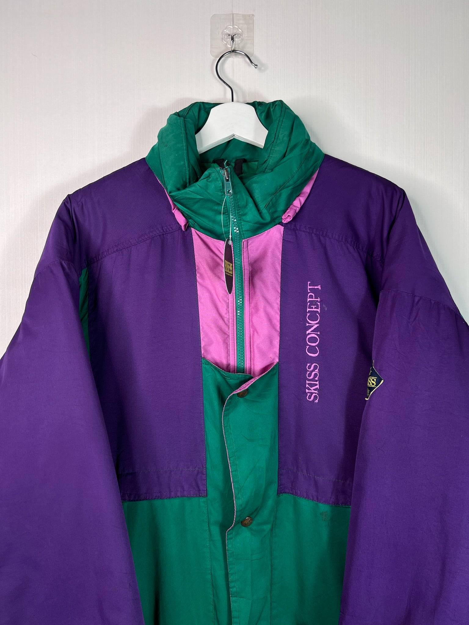 Vintage SKISS Concept Ski Heavy Jacket | Fits Upto L