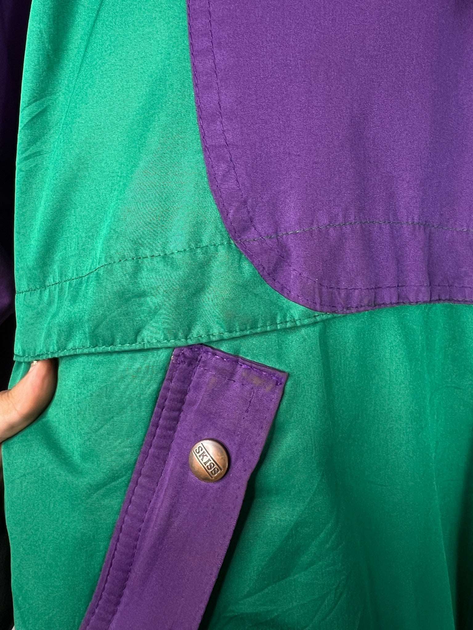 Vintage SKISS Concept Ski Heavy Jacket | Fits Upto L