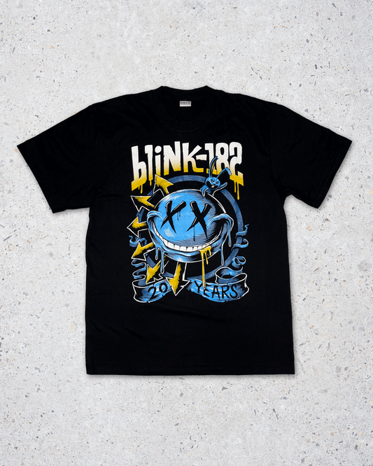 Blink-182 Double Sided Printed Black Tee | Fits Upto XL