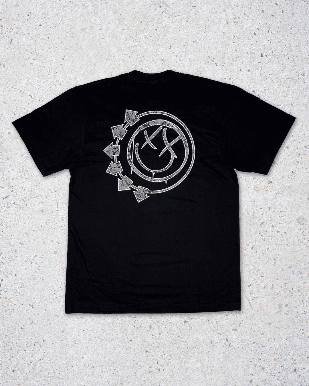 Blink-182 Double Sided Printed Black Tee | Fits Upto XL