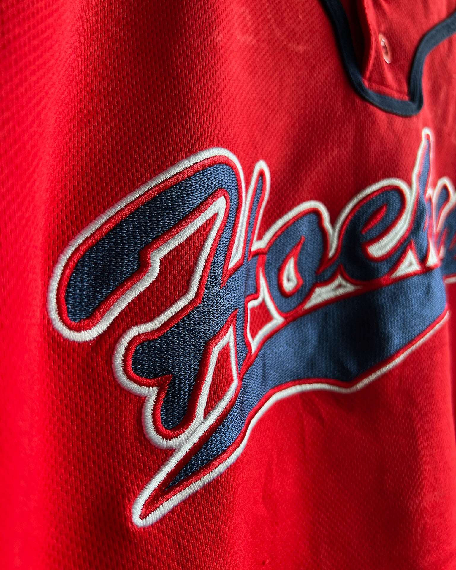 Hoehym Park GD Red Embroidered Baseball Jersey✨ | Fits Upto L