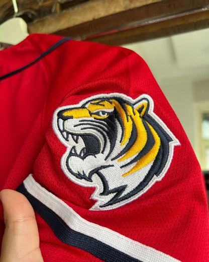 Red Tigers Kia Embroidered Baseball Jersey✨ | Fits Upto S/M
