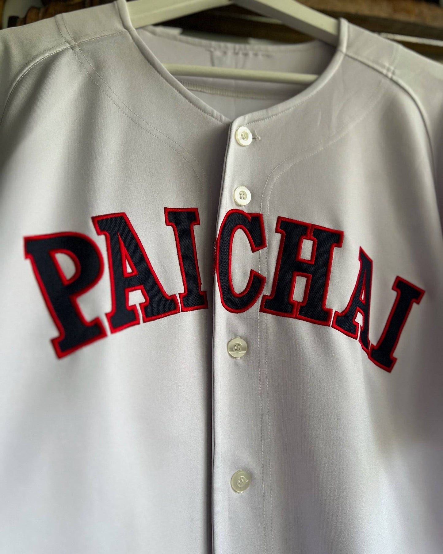 Paichai Embroidered Baseball Jersey✨ | Fits Upto XL