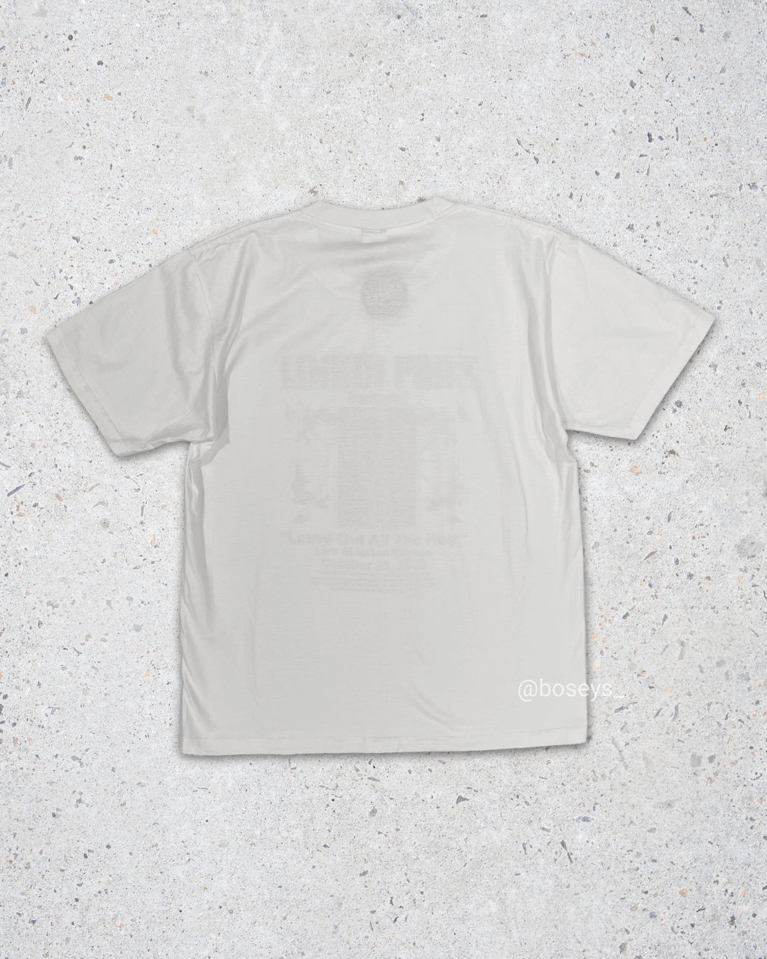 Linkin Park Single Side White Tee | Fits Upto L