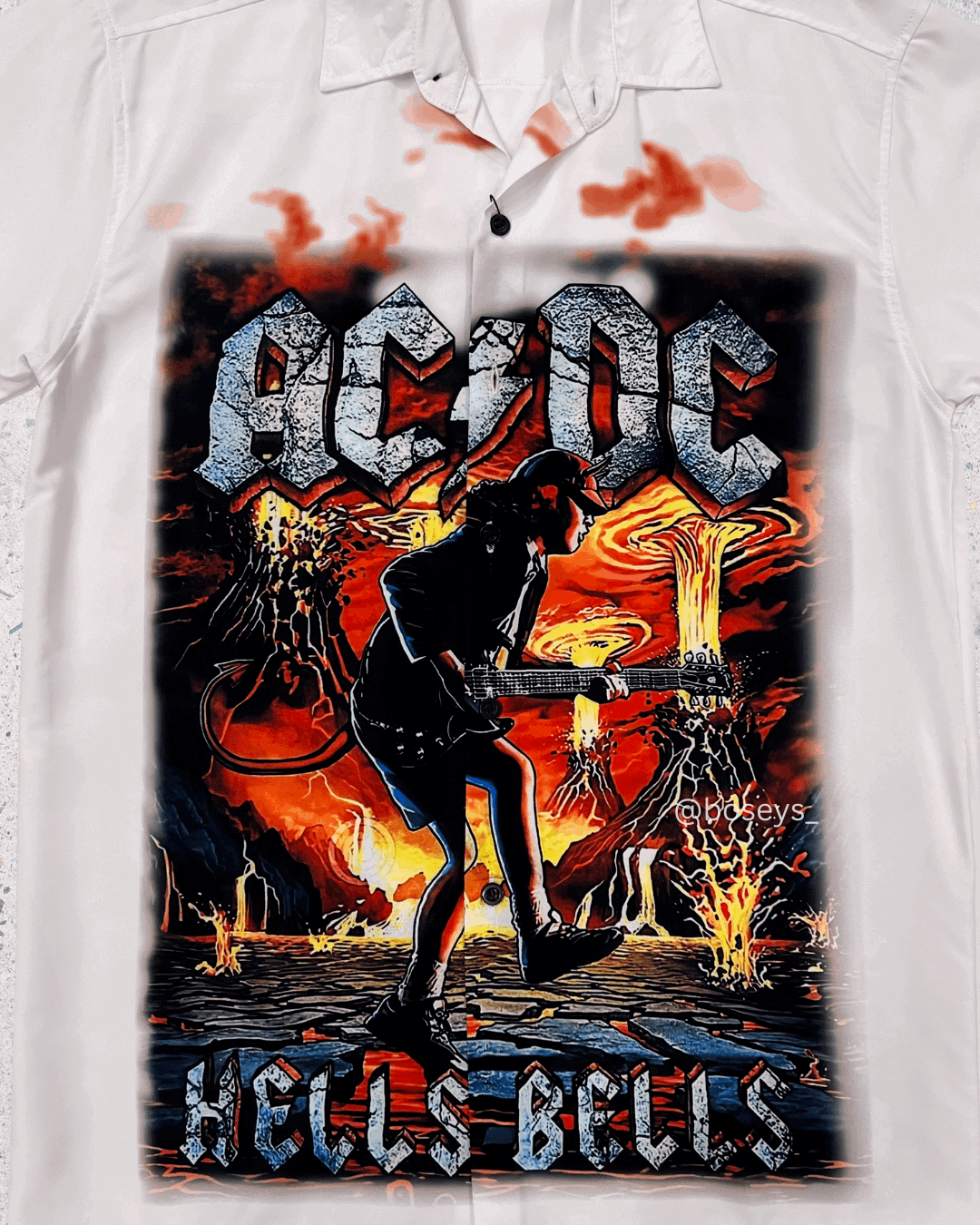 ACDC Hells Bells | Fits Upto M