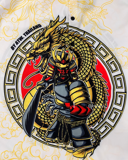 Samurai With Dragon  | Fits Upto S/M