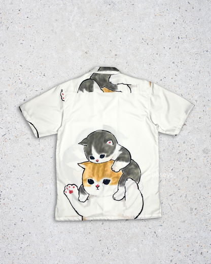 Playful Kitty with Mama Cat | Fits Upto M/L, XL/2XL