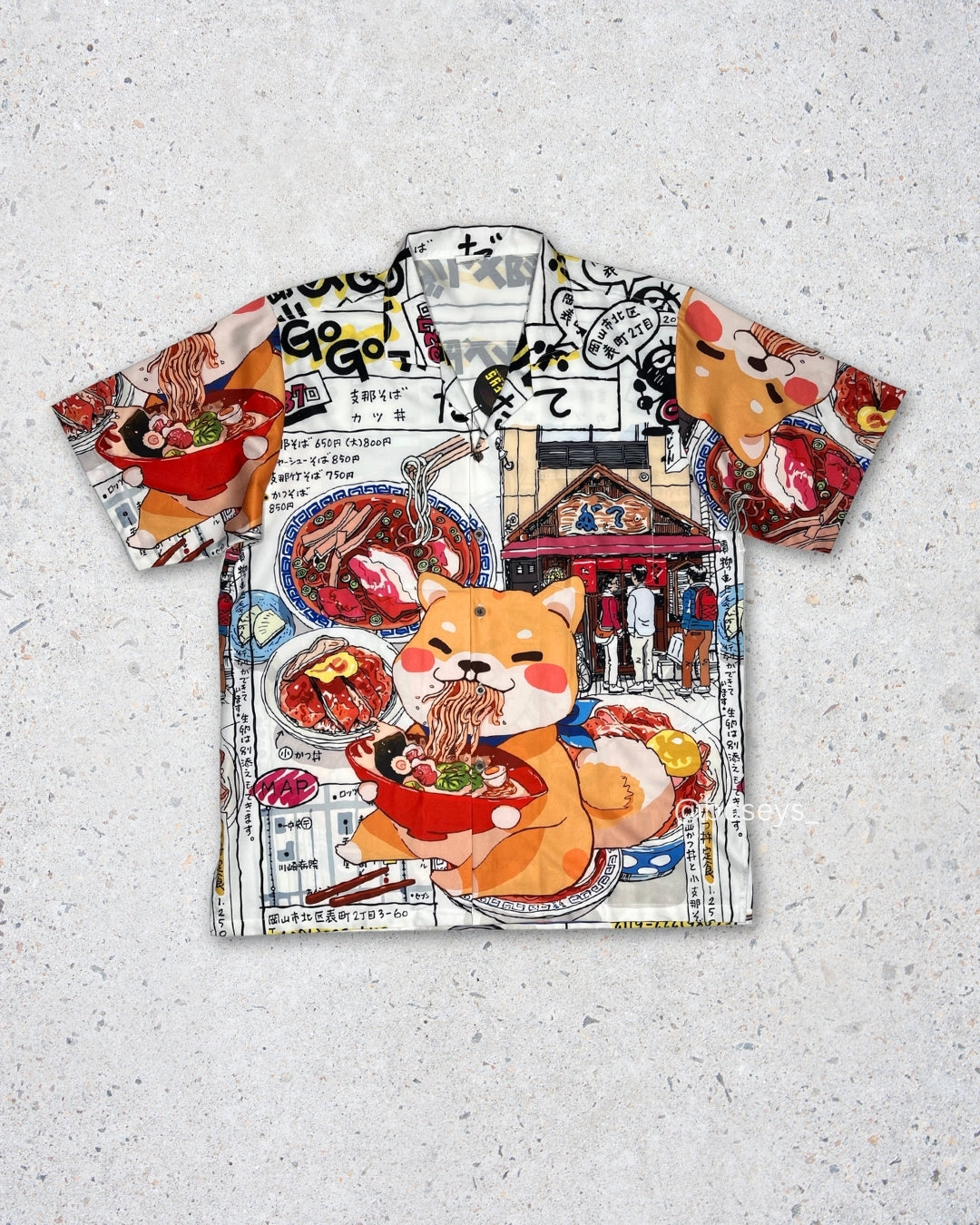 Shiba Inu Otaku Japanese Ramen  | Fits Upto 2XL