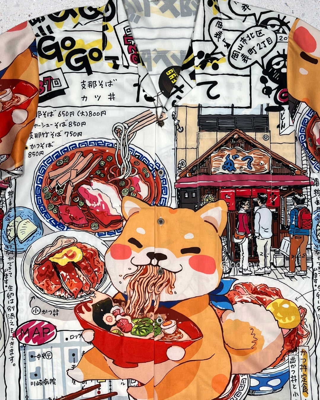 Shiba Inu Otaku Japanese Ramen  | Fits Upto 2XL