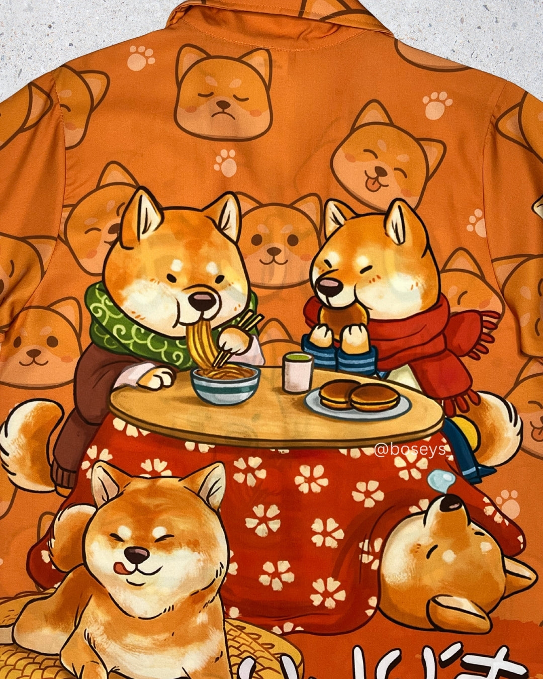 Shiba Inu Dinner Time | Fits Upto S/M