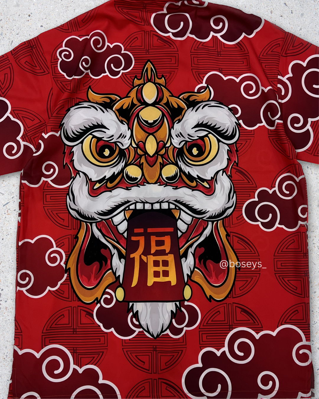 Lion Dance Head | Fits Upto L