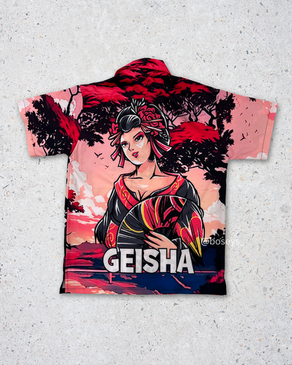 Geisha Vector Graphics | Fits Upto M