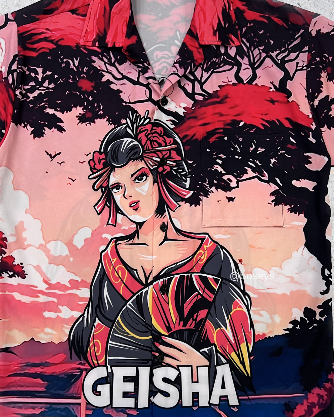 Geisha Vector Graphics | Fits Upto M