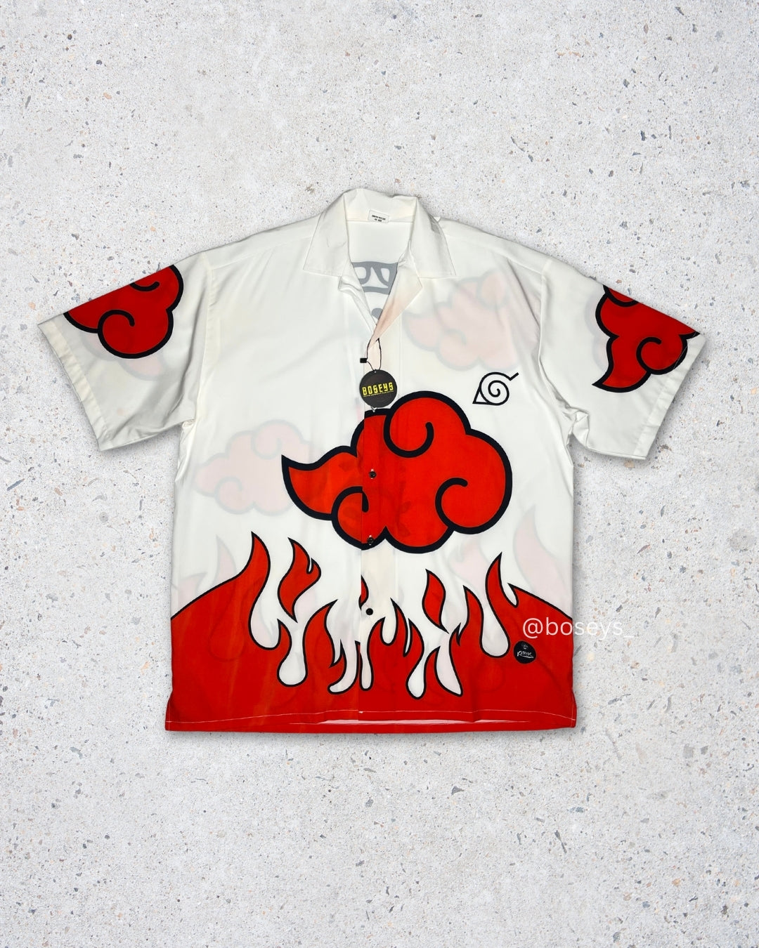 Akatsuki Red Cloud | Fits Upto 3XL