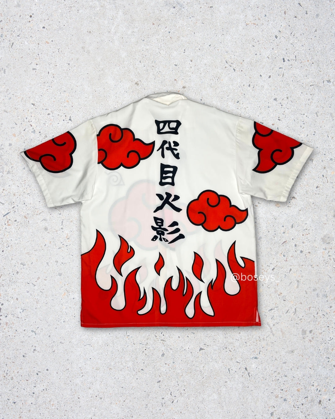 Akatsuki Red Cloud | Fits Upto 3XL