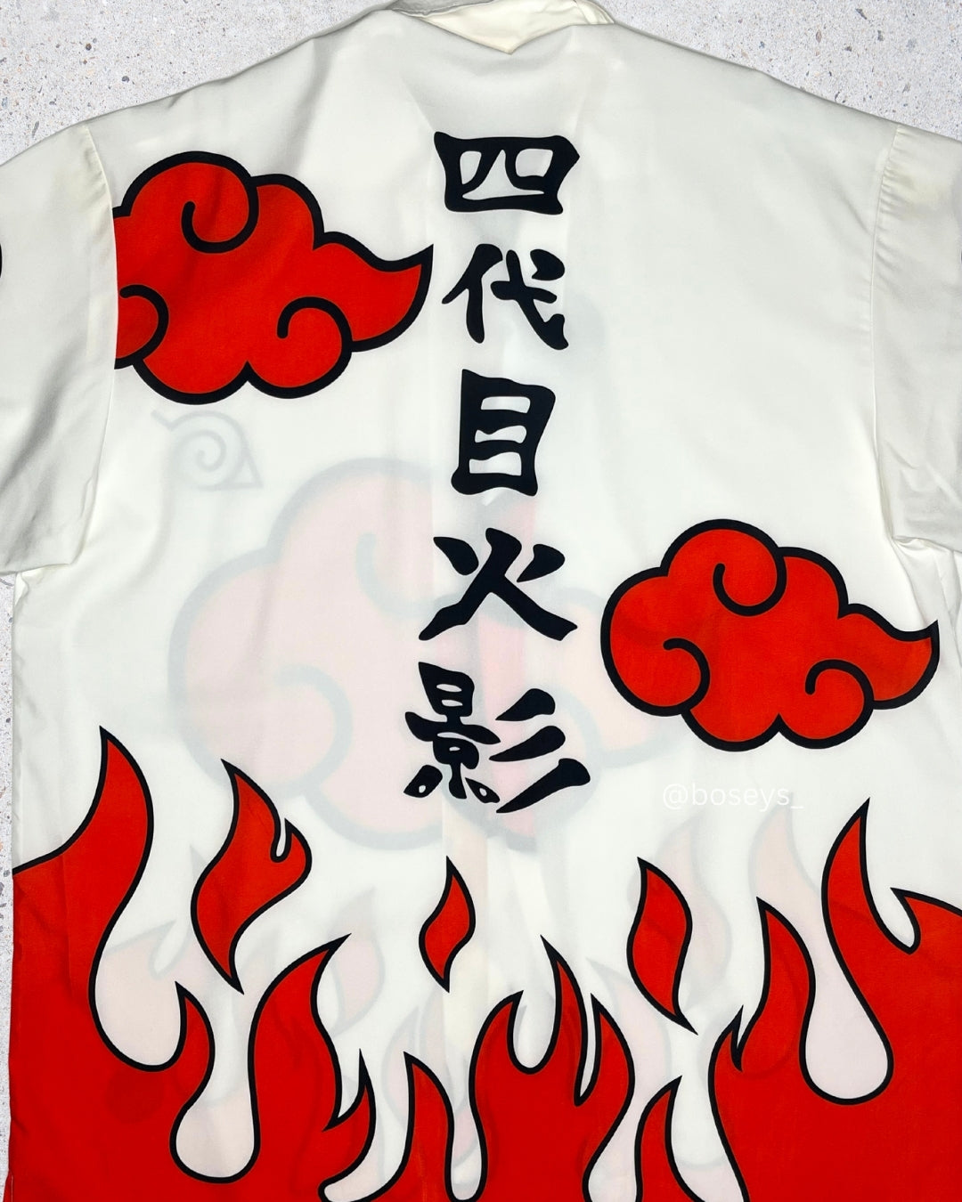 Akatsuki Red Cloud | Fits Upto 3XL