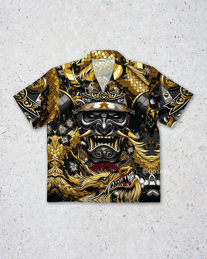 Samurai Dragon | Fits Upto 2XL