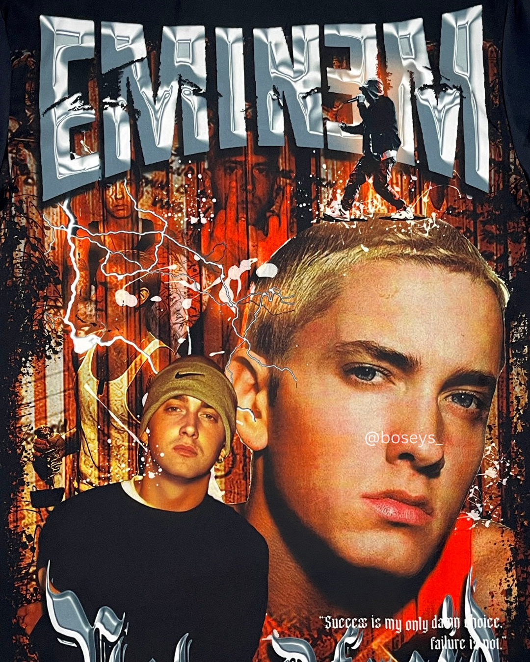 Eminem Not Afraid | Fits Upto L