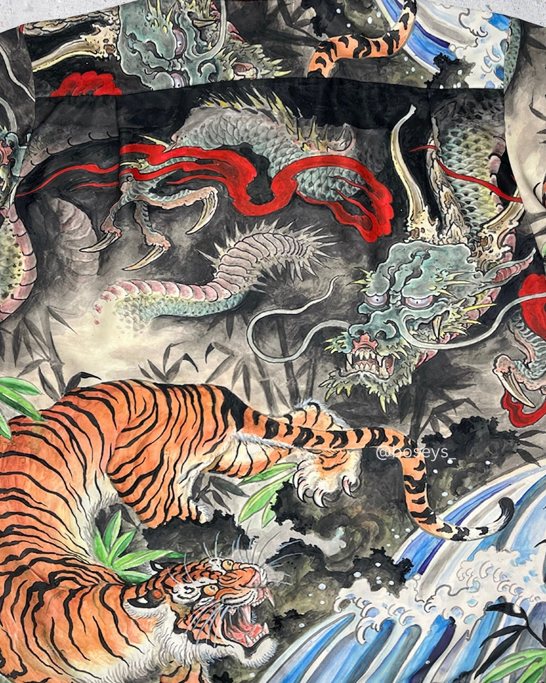 The Tiger and the Dragon | Fits Upto L