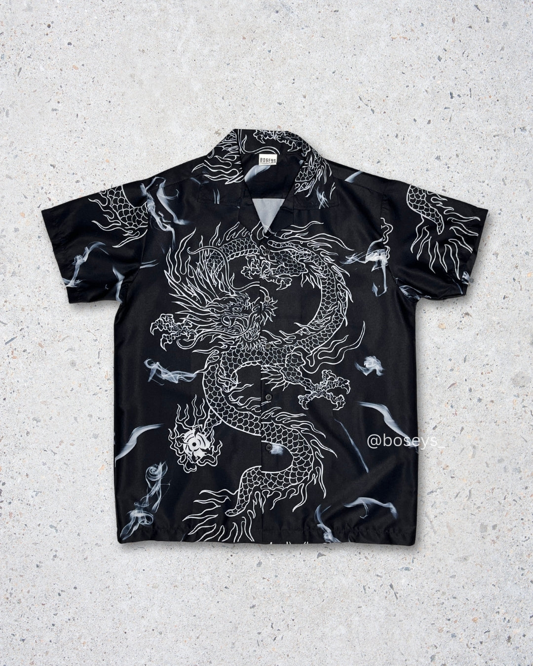 The Black Chinese Dragon | Fits Upto L