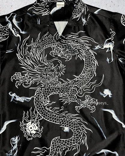 The Black Chinese Dragon | Fits Upto L