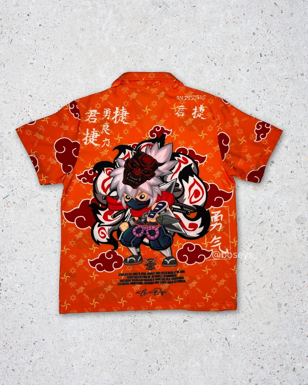 Akatsuki Clouds | Fits Upto L