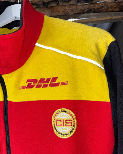 DHL Fleece Jacket | Fits Upto M/L