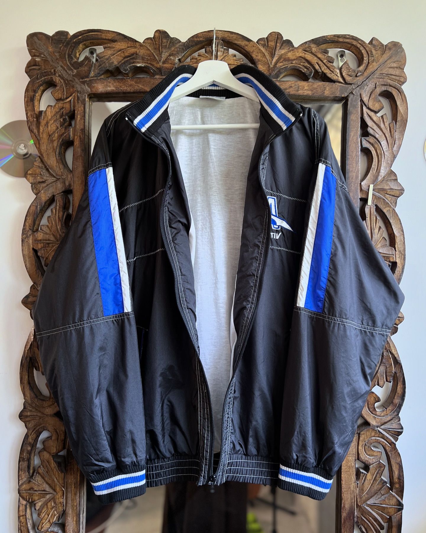 Activ Blue and Black Windbreaker | Fits Upto L