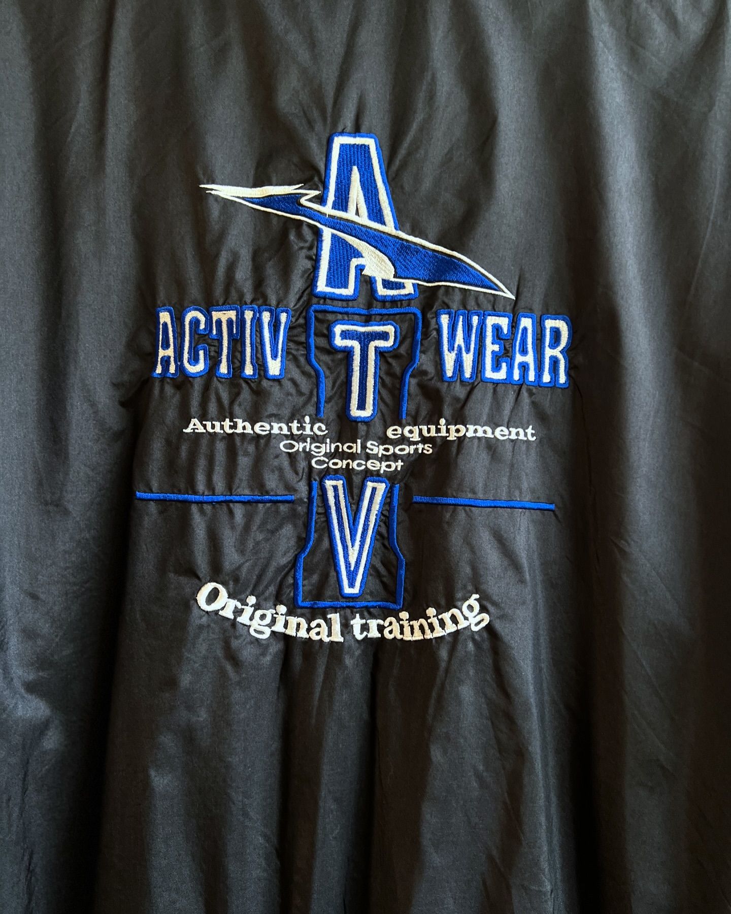 Activ Blue and Black Windbreaker | Fits Upto L