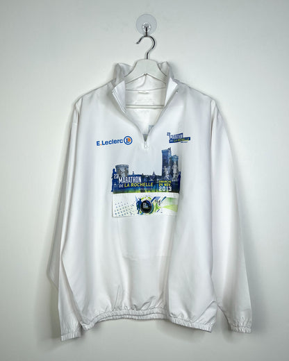 Vintage 2013 Marathon de la Rochelle White Pullover | Fits Upto XL/2XL