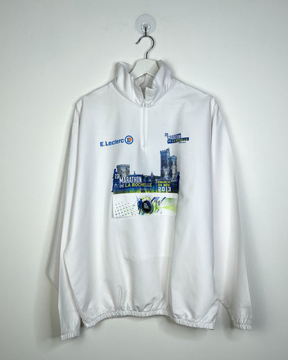Vintage 2013 Marathon de la Rochelle White Pullover | Fits Upto XL/2XL