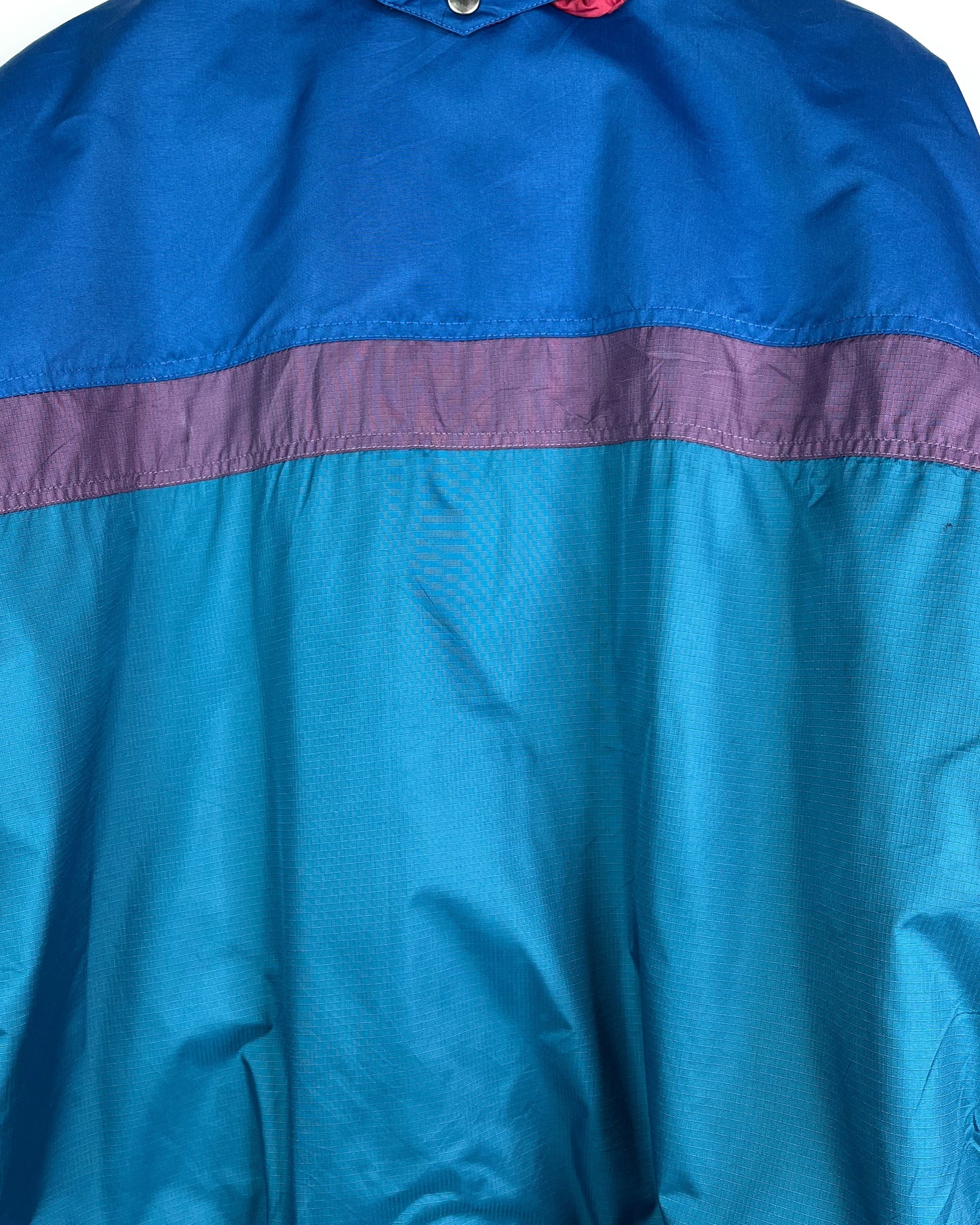 Vintage 1980s Degré 7 Blue and Purple Ski Jacket | Fits Upto XL