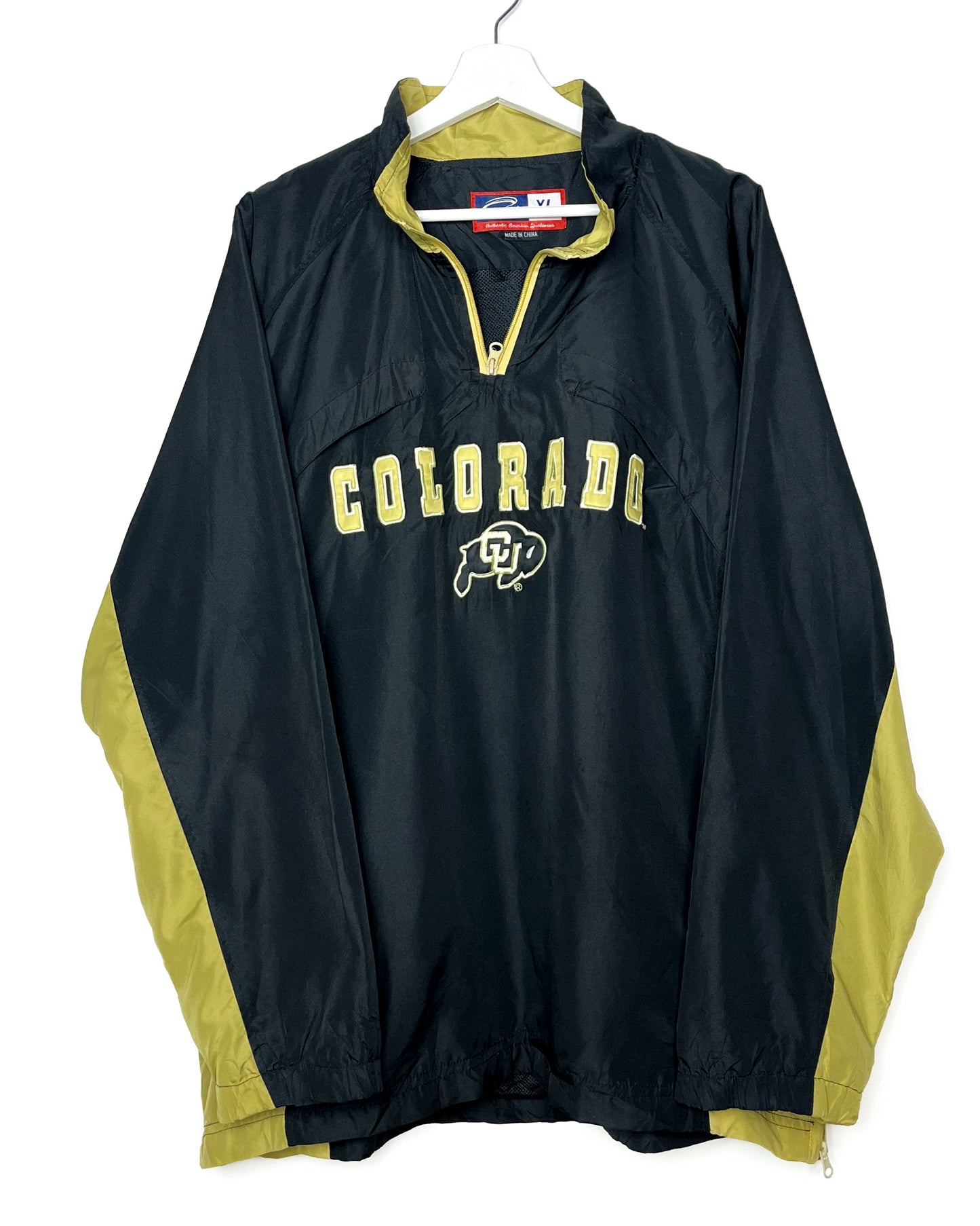 Vtg Cadre Colorado Black Windbreaker | Fits Upto L/XL