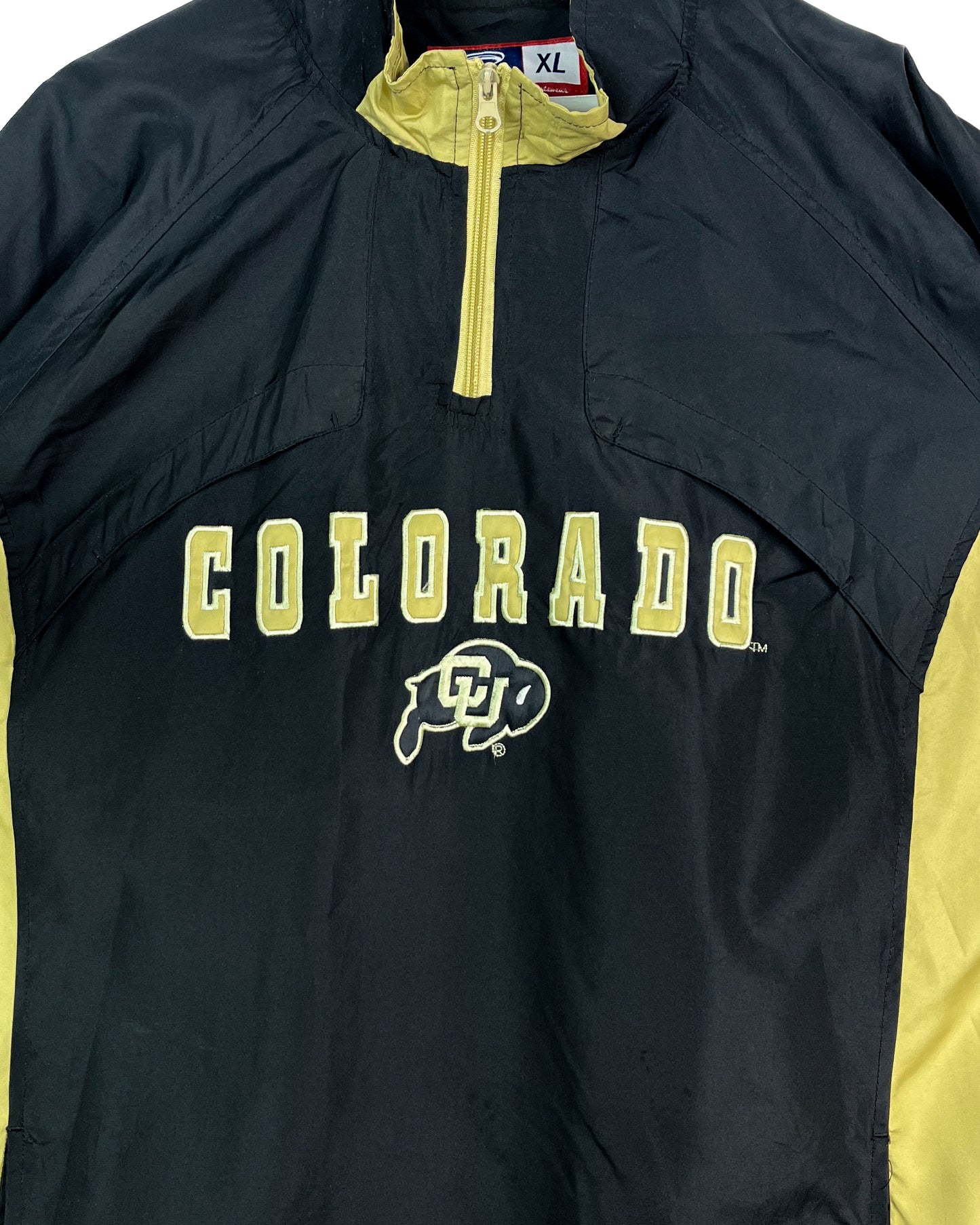 Vtg Cadre Colorado Black Windbreaker | Fits Upto L/XL